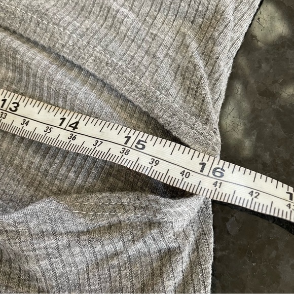 The Moon grey stretchy sleeveless cutout Dress size Medium - Picture 7 of 9